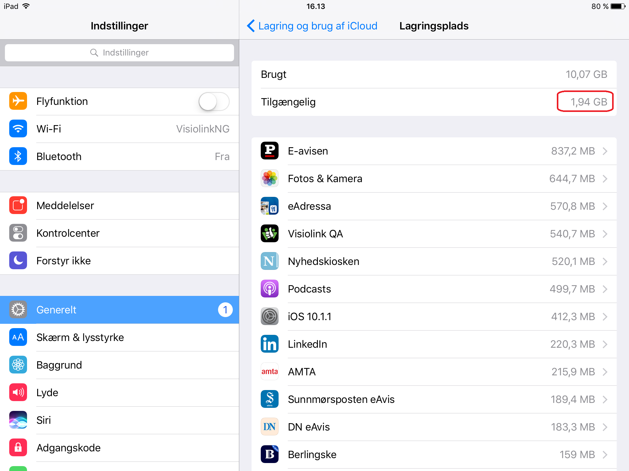 Why does the app take up so much space? – Knowledgebase